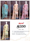 Aarzoo 2498 By Bipson Pure Cotton Schiffli Printed Dress Material Wholesale Clothing Suppliers In India